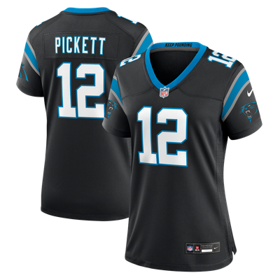 Kenny Pickett Carolina Panthers Nike Women's Team Game Jersey - Black