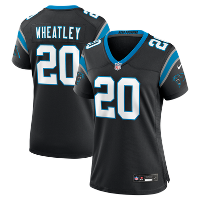 Zakee Wheatley Carolina Panthers Nike Women's Team Game Jersey - Black