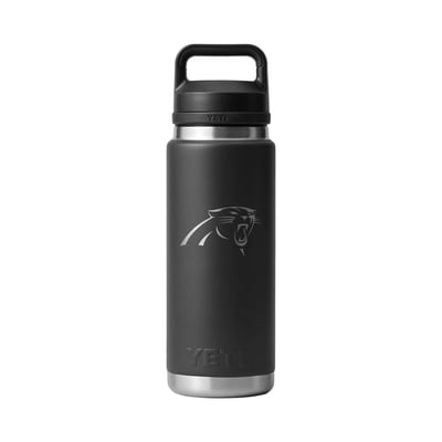 Carolina Panthers YETI 26oz. Rambler Chug Water Bottle