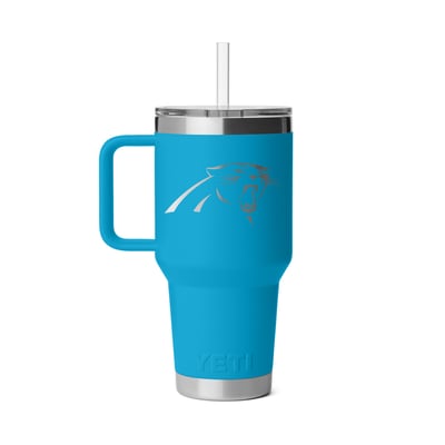 Carolina Panthers YETI 35oz. Rambler 2.0 Straw Mug
