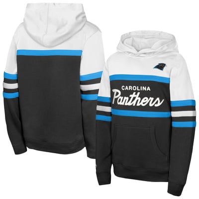  Carolina Panthers Mitchell & Ness Youth Head Coach Hoodie - Black