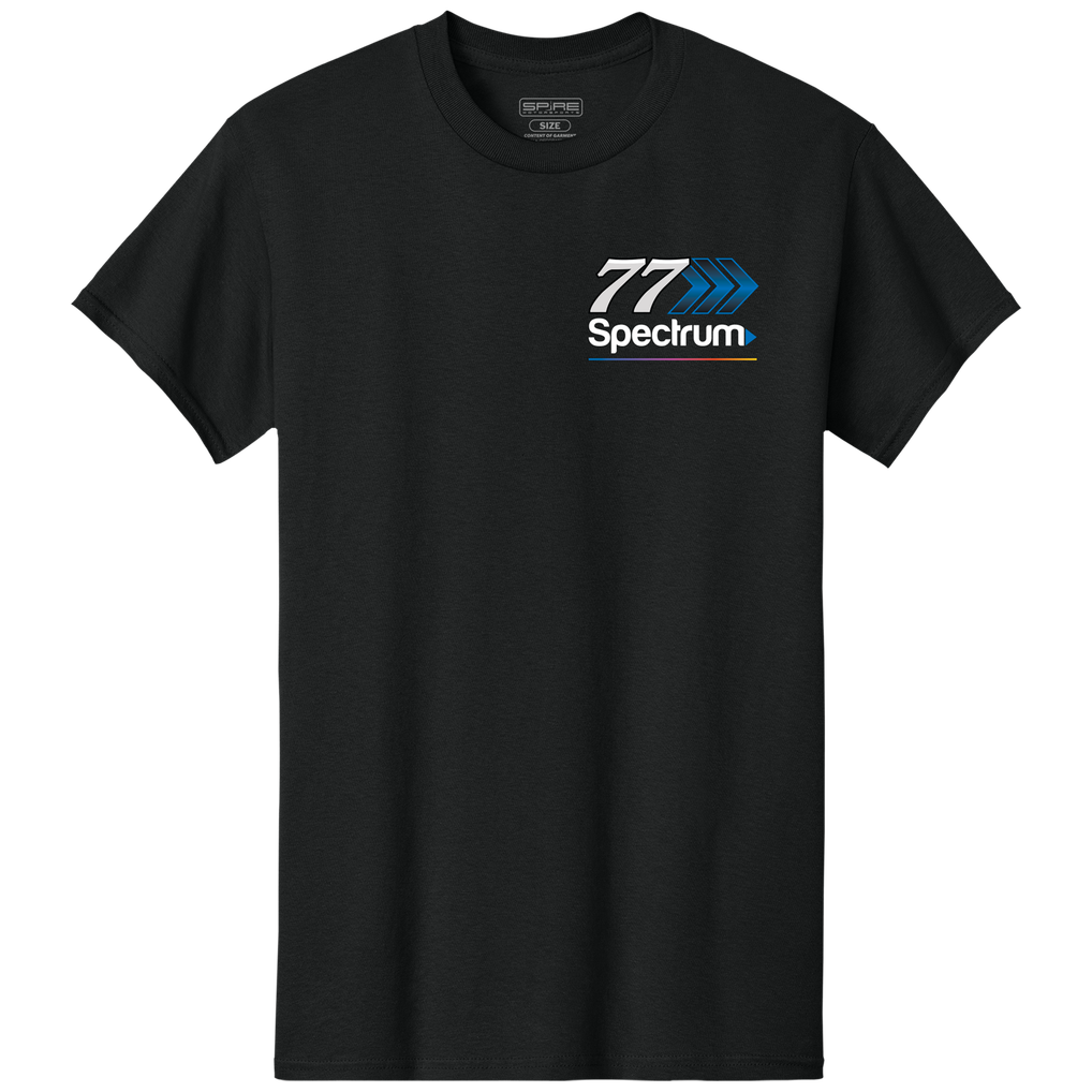Carson Hocevar Classic Ink Spectrum Car T-Shirt - Black