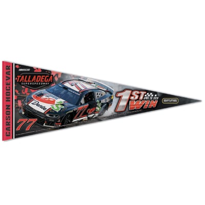  Carson Hocevar WinCraft 1st Win Premium Pennant