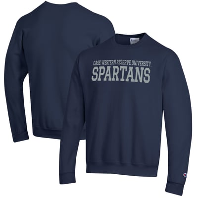 Case Western Reserve Spartans Champion Powerblend Sweatshirt - Navy