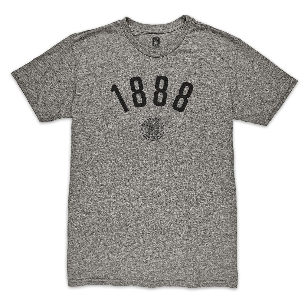  Celtic 1863FC Arched Date Vintage Tri-Blend T-Shirt - Heather Gray