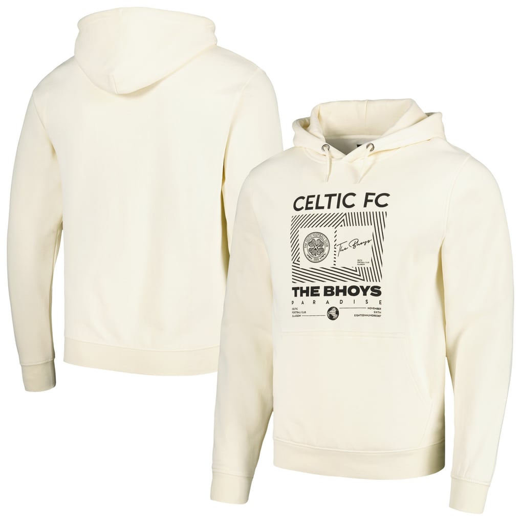 Celtic Fashion Pullover Hoodie - Cream