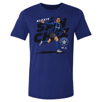 Alexis Sanchez CF Montreal 500 Level Player T-Shirt - Blue