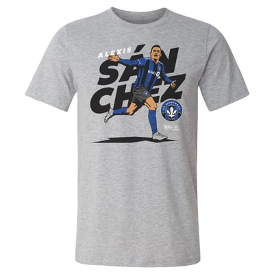 Alexis Sanchez CF Montreal 500 Level Player T-Shirt - Heather Gray