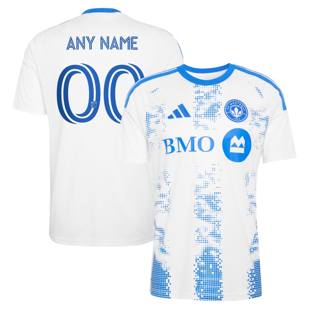  CF Montreal adidas 2026 The Procure Jersey Replica Custom Jersey - White