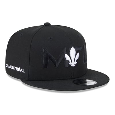 CF Montreal New Era 9FIFTY Snapback Hat - Black