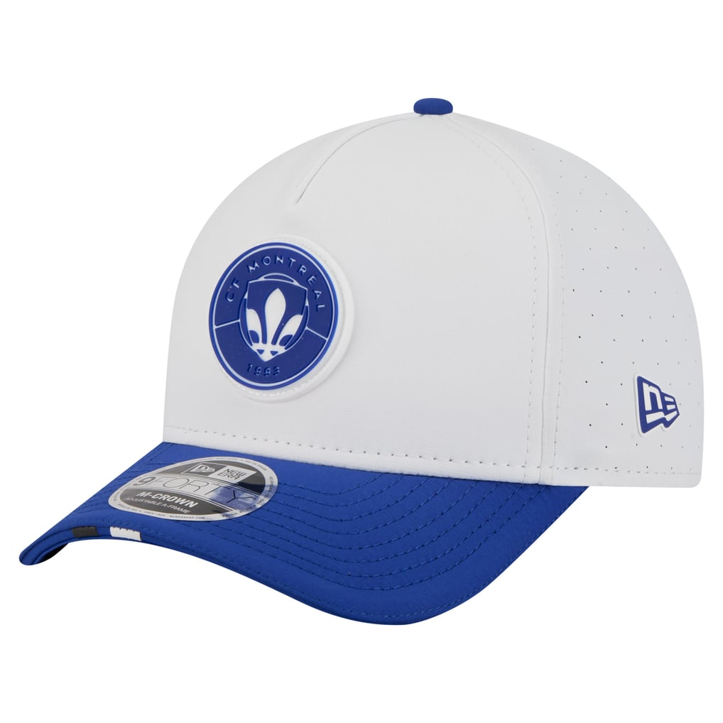  CF Montreal New Era 2026 MLS Kick Off 9FORTY M-Crown A-Frame Adjustable Hat - White
