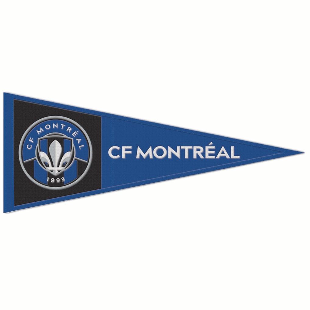 CF Montreal WinCraft 13" x 32" Wool Primary Logo Pennant