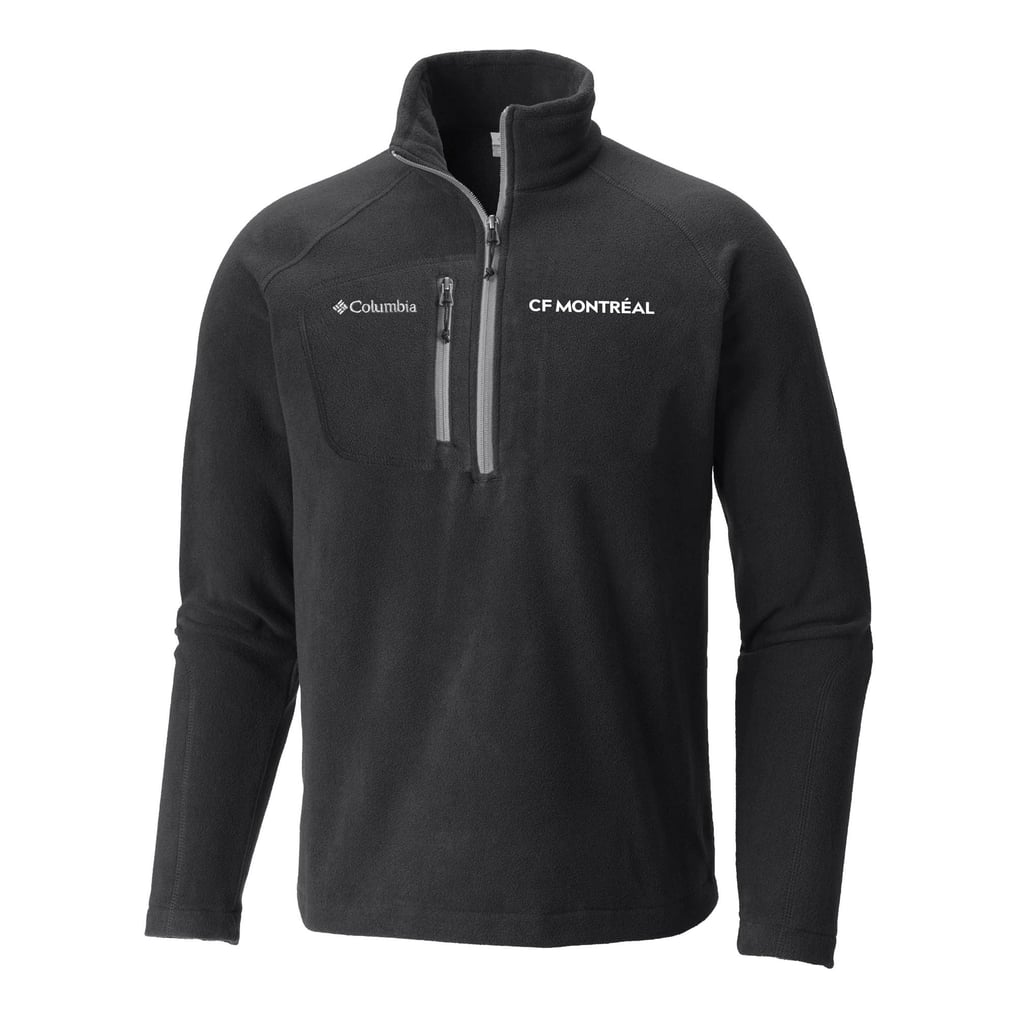 CF Montreal Columbia Women's Fast Trek III Half-Zip Fleece Pullover - Black