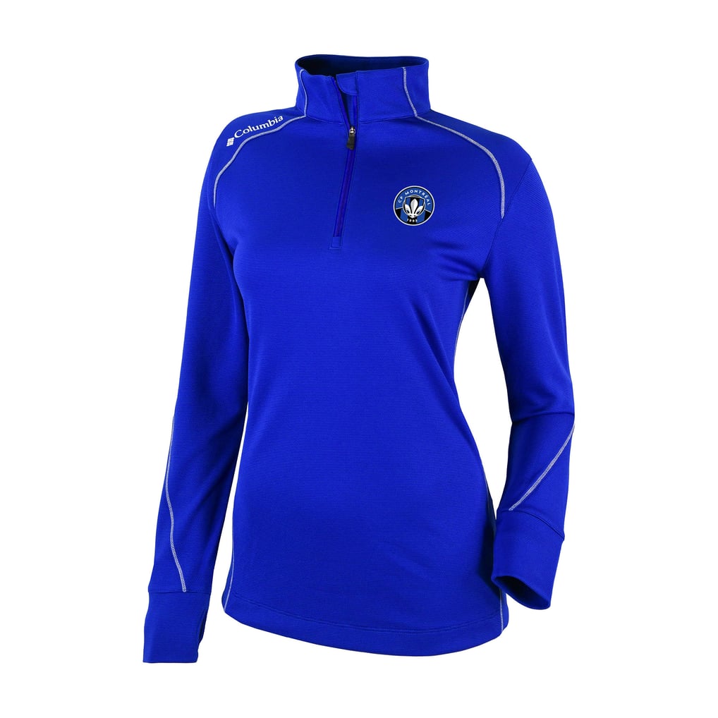 CF Montreal Columbia Women's Omni-Wick Shotgun 2.0 Quarter-Zip Pullover - Blue