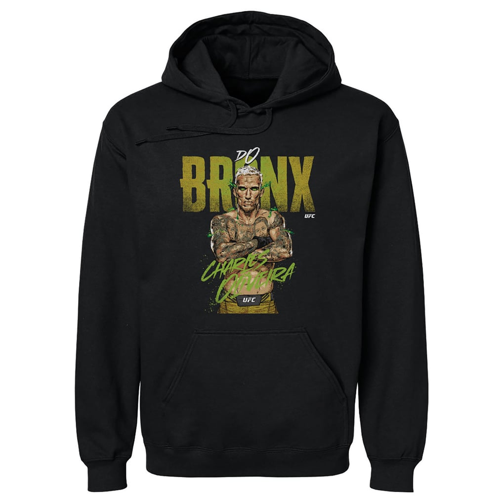  Charles Oliveira 500 Level  Pullover Hoodie - Black