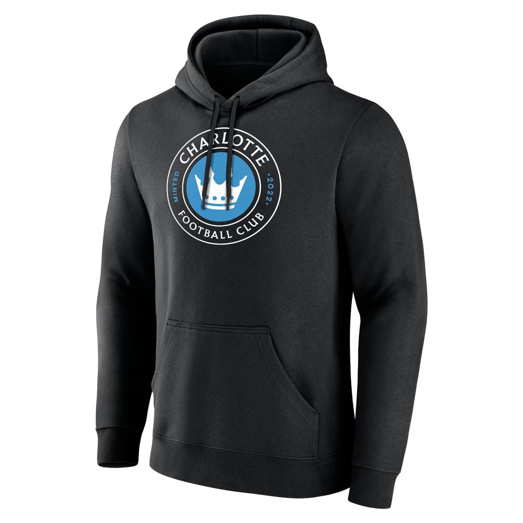 Charlotte FC Custom Team Authentic Pullover Hoodie - Black