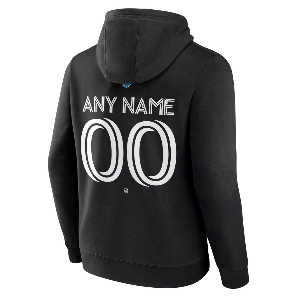 Charlotte FC Custom Team Authentic Pullover Hoodie - Black