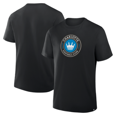 Charlotte FC Fanatics Logo T-Shirt - Black