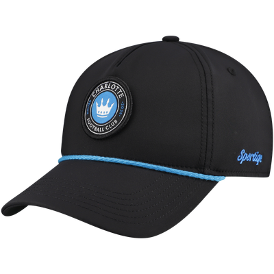  Charlotte FC Sportiqe Unisex Yacht Performance Adjustable Hat - Black