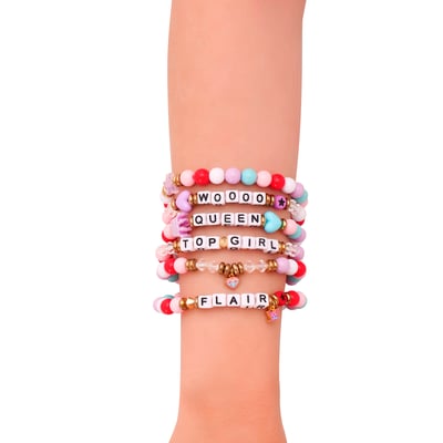 Charlotte Flair Six-Pack Beaded Bracelet Set