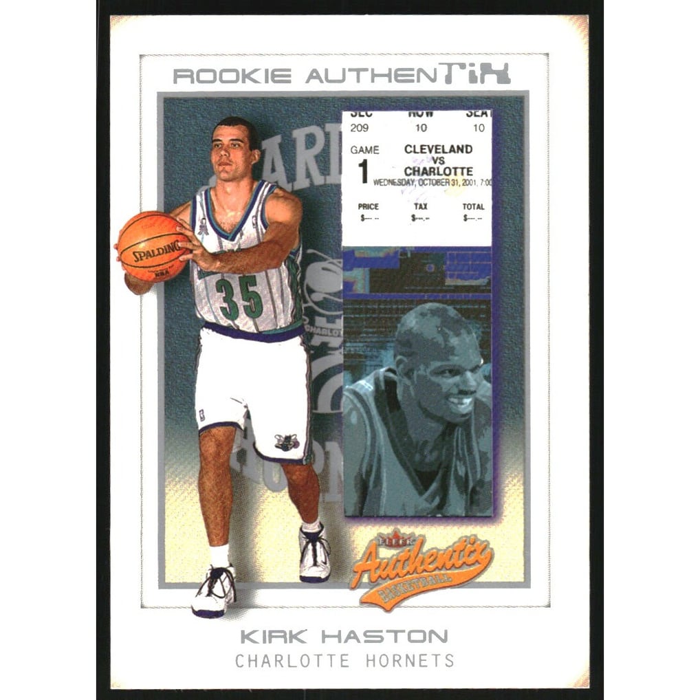 2001-02 Fleer Authentix Front Row Parallel #133 Kirk Haston