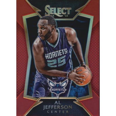 2014-15 Select Concourse Prizms Red #22 Al Jefferson