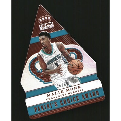 2017-18 Crown Royale Panini's Choice #8 Malik Monk