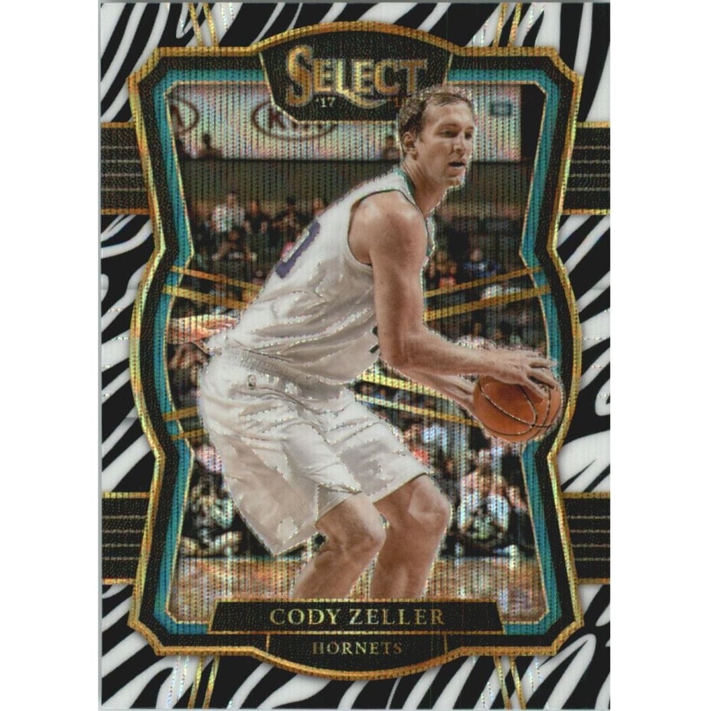 2017-18 Select Prizms Zebra #133 Cody Zeller