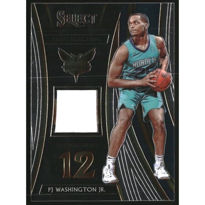 2019-20 Select Draft Selections Memorabilia #14 PJ Washington Jr.