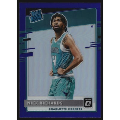 2020-21 Donruss Optic Purple #193 Nick Richards RR