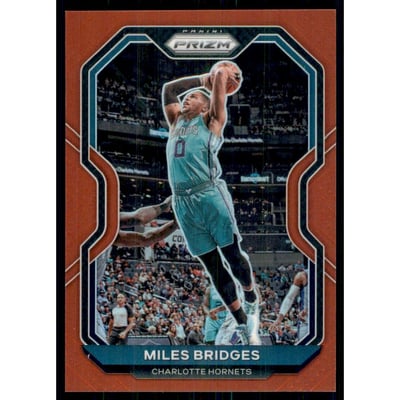 2020-21 Panini Prizm Prizms Red #178 Miles Bridges