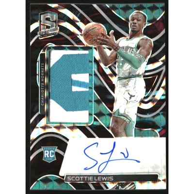 2021-22 Panini Spectra Interstellar #198 Scottie Lewis JSY AU