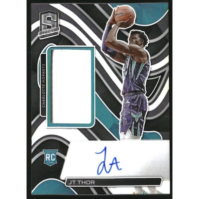 2021-22 Panini Spectra #216 JT Thor JSY AU