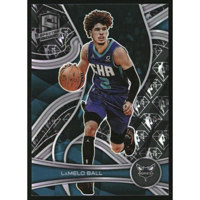 2021-22 Panini Spectra Variations 75th Anniversary #1 LaMelo Ball