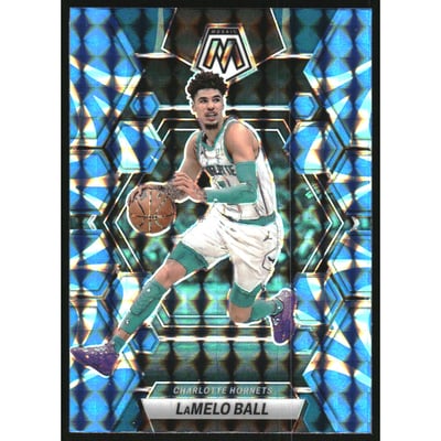 2022-23 Panini Mosaic Mosaic Reactive Blue #151 LaMelo Ball