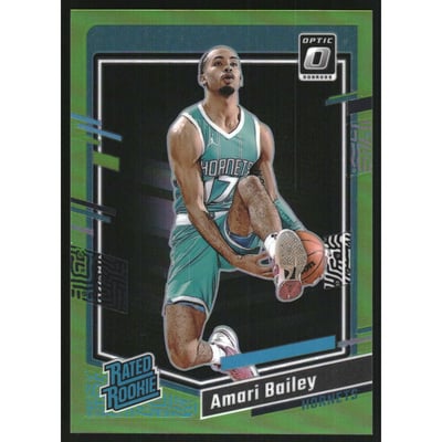 2023-24 Donruss Optic Lime Green #210 Amari Bailey RR