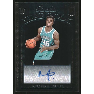 2023-24 Elite Rookie Yearbook Autographs #39 James Nnaji