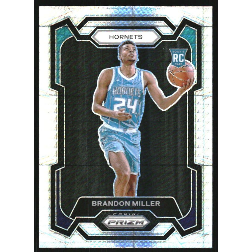 2023-24 Panini Prizm Prizms Hyper #152 Brandon Miller