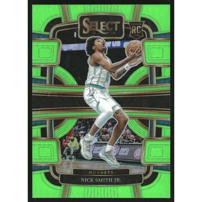 2023-24 Select Prizms Neon Green #89 Nick Smith Jr.