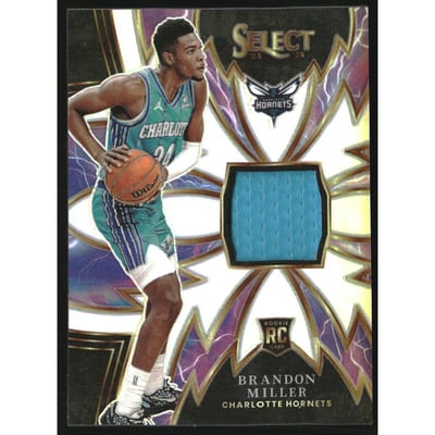 2023-24 Select Sparks Memorabilia #5 Brandon Miller