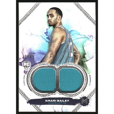 2023-24 Topps Motif Motif Rookie Relics Dual #MDR23 Amari Bailey