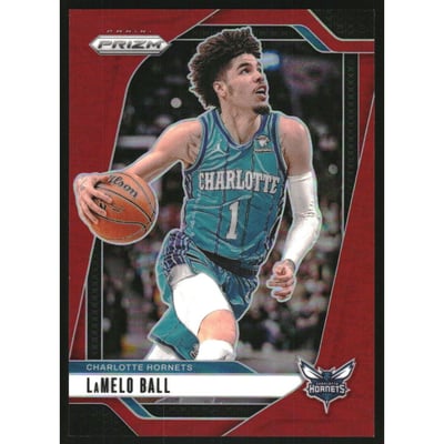2024-25 Panini Prizm Prizms Red #30 LaMelo Ball