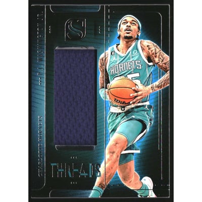 2024-25 Panini Silhouette Threads #64 P.J. Washington Jr.