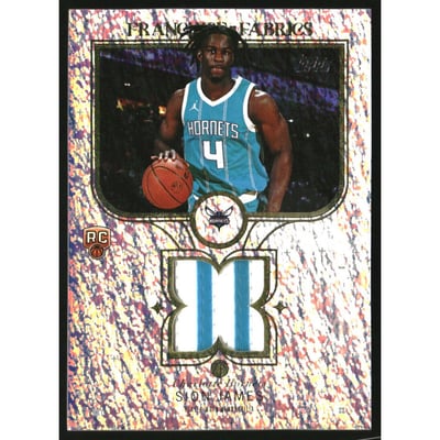 2025-26 Topps Franchise Fabrics Holo Foil #FFSJ Sion James