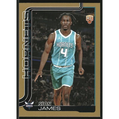 2025-26 Topps Gold #233 Sion James