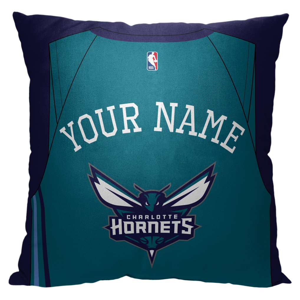 Charlotte Hornets 18'' x 18'' Personalized Pillow
