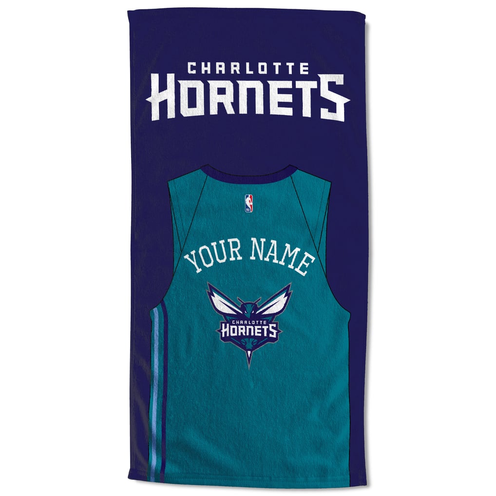 Charlotte Hornets 30'' x 60'' Personalized Beach Towel