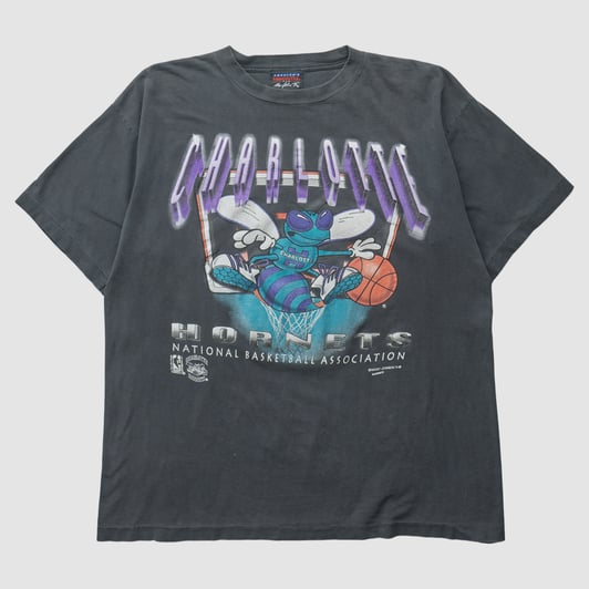 Charlotte Hornets America's Favorites 90s T-shirt - Black - XL by Fanatics Real Vintage
