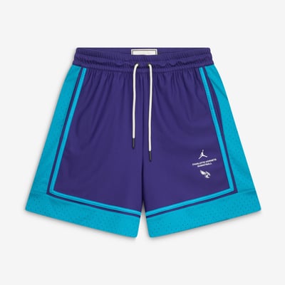 Charlotte Hornets Jordan Brand 2026/27 Standard Issue Pre-Game Pro Shorts - Purple