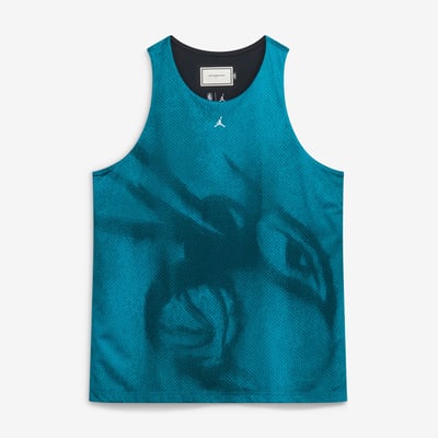 Charlotte Hornets Jordan Brand 2026/27 Standard Issue Practice Icon Mesh Reversible Jersey - Teal